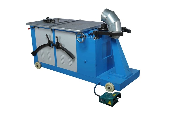 Locker Wythïen Rownd Elbow, Peiriant Gorelocker, Peiriant Cloi Wythïen Duct Rownd